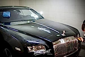 Rolls-Royce Wraith - детейлинг, керамика, полировка.