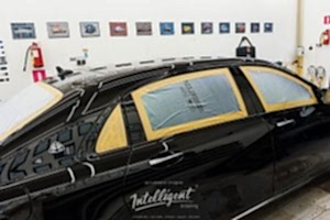 Mercedes Mybach 222 детейлинг центр, полировка кузова авто, керамика авто Intelligent detailing