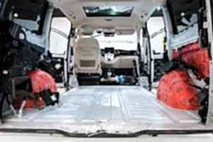 Mercedes V-class шумоизоляция салона