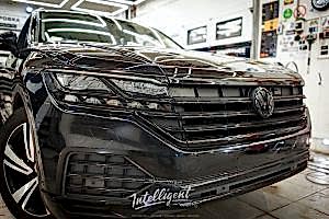 Volkswagen Touareg полный антихром молдингов